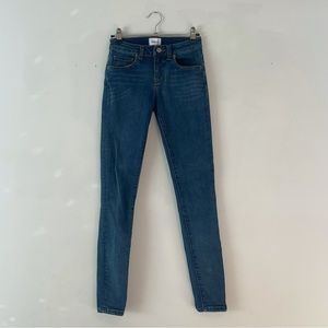 RVCA Medium Wash Skinny Jeans